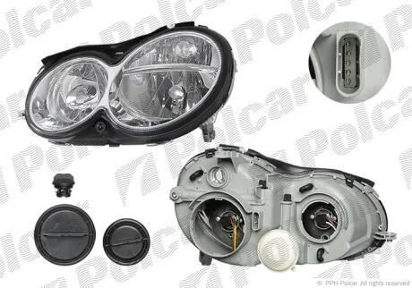Фара основна Polcar 507109-E