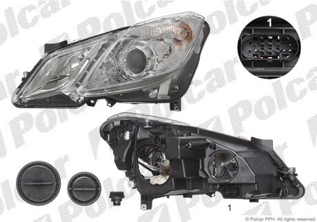 Фара основная Polcar 5077091H