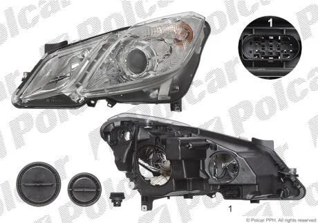 Фара основна Polcar 5077091H