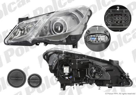 Фара основная Polcar 507709-H