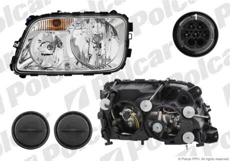 Фара основная Polcar 508309-H