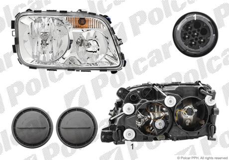 Фара основная Polcar 508310-H