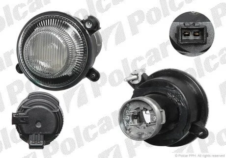 Фара передняя Polcar 509529-E