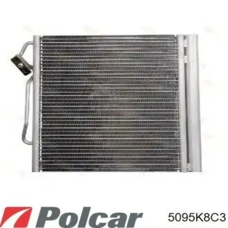 Радіатор кондиціонера (Конденсатор) з осушувачем Polcar 5095K8C3