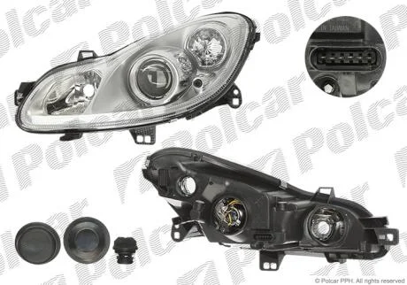 Фара основная Polcar 5098100E