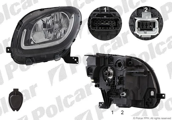 Фара основна Polcar 50A1096V (фото 1)