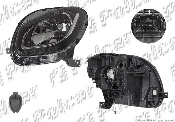 Фара основна Polcar 50A1104V (фото 1)