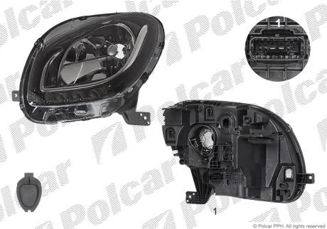 Фара основная Polcar 50A1104V