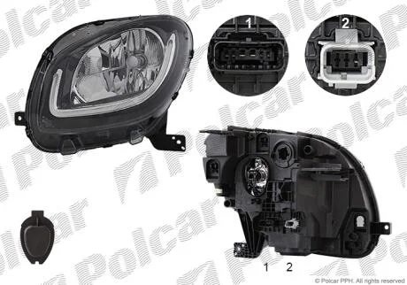 Фара основная Polcar 50A1106V
