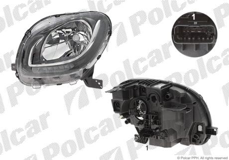 Фара основная Polcar 50A110BV