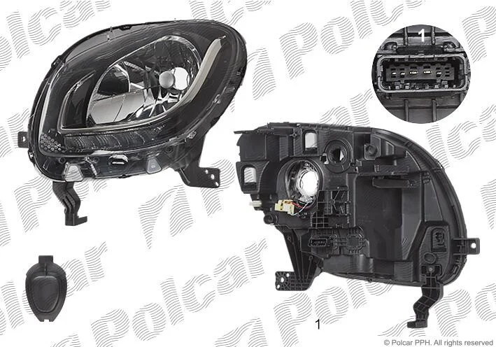 Фара основна Polcar 50A110-E (фото 1)
