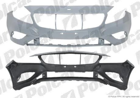Бампер передній Polcar 50C107-1