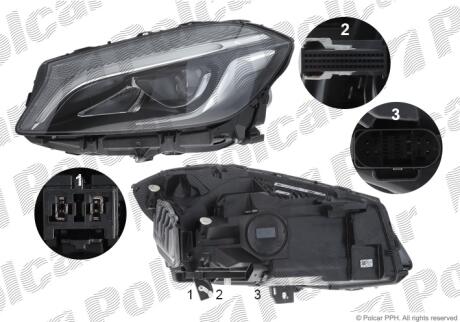 Фара основна Polcar 50C1094Z