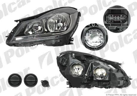 Фара основна права H7 Polcar 50D1101E
