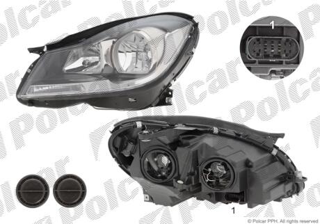Фара основная Polcar 50D1102E