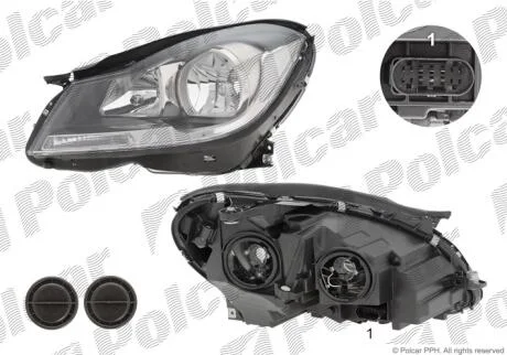 Фара основная Polcar 50D1102E