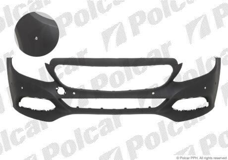 Бампер передний Polcar 50D207-1
