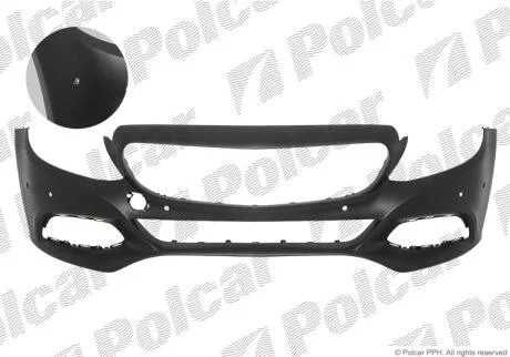 Бампер передний Polcar 50D207-2