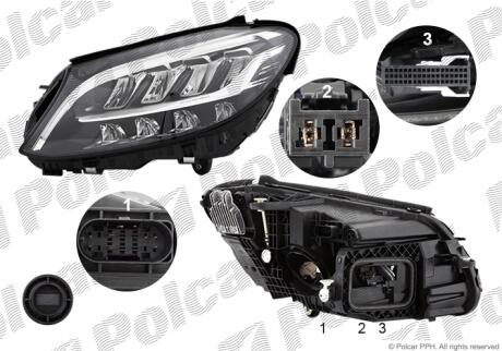 Фара основная Polcar 50D20950E
