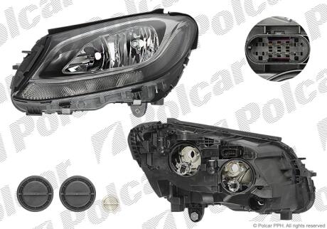 Фара основна Polcar 50D209-U