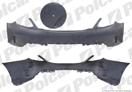 Бампер задній Polcar 50D296-1