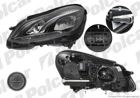 Фара основна Polcar 50E109-H