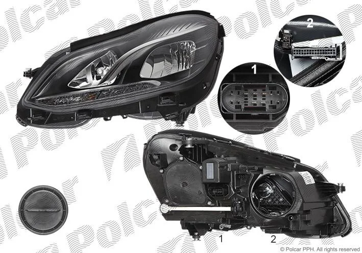 Фара основна Polcar 50E110-H (фото 1)