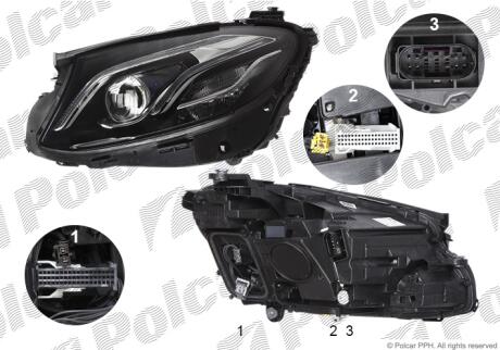 Фара основная Polcar 50E2093H
