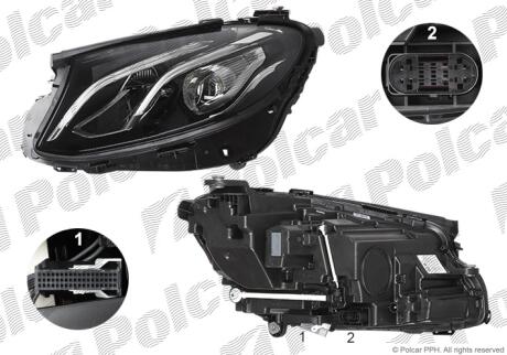 Фара основна права LED Polcar 50E2101H