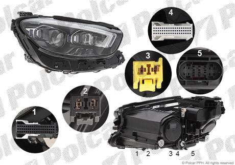 Фара основна Polcar 50E3101H