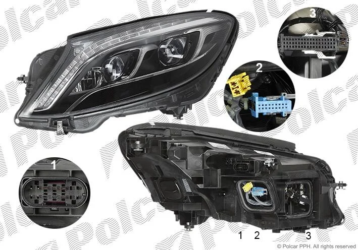 Фара основна Polcar 50F109-U (фото 1)