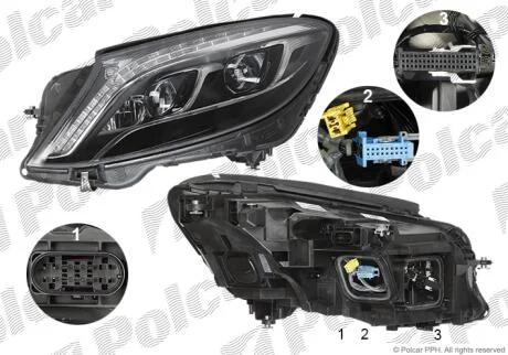 Фара основна Polcar 50F109-U
