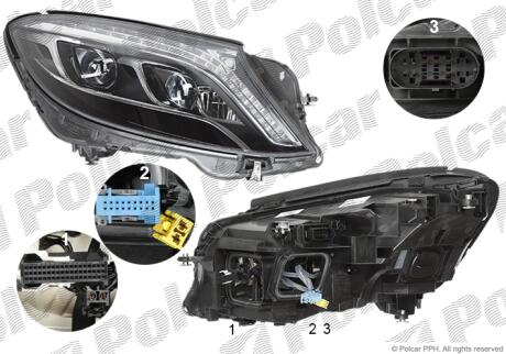 Фара основная Polcar 50F110-U