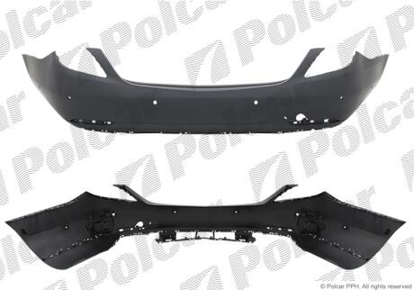 Бампер задний Polcar 50F196