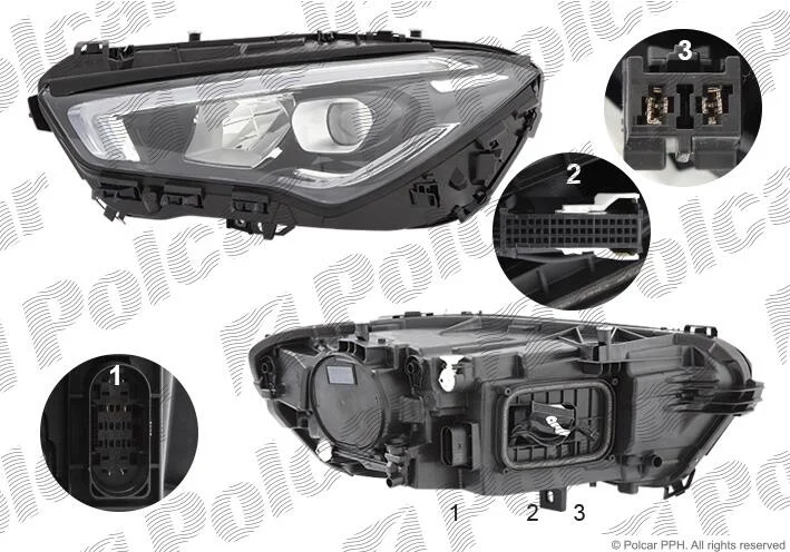 Фара основна Polcar 50G5091H (фото 1)