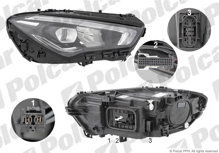 Фара основна Polcar 50G5101H (фото 1)