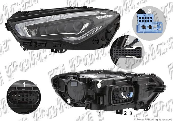 Фара основна Polcar 50G5102H (фото 1)
