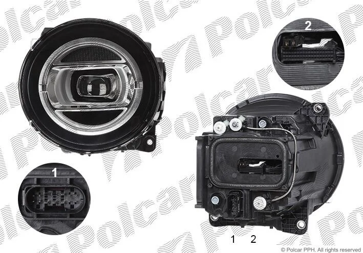 Фара основна Polcar 50K309-H (фото 1)