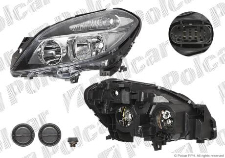 Фара основная Polcar 50L110-E