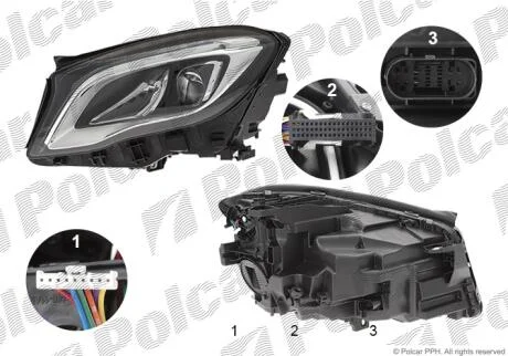 Фара основна Polcar 50L2095E