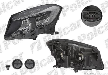 Фара основная Polcar 50L209-U