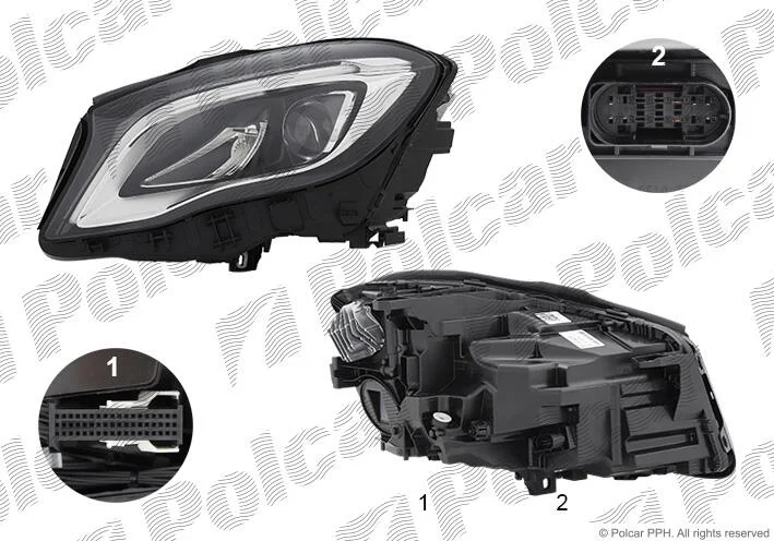 Фара основна Polcar 50L2105U (фото 1)