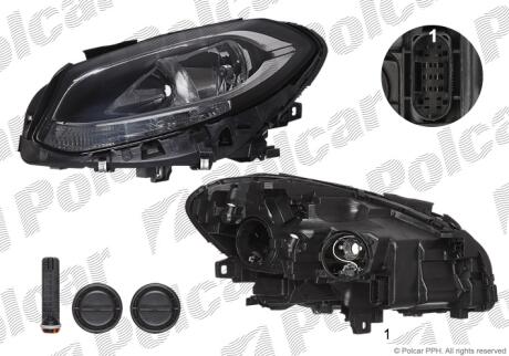 Фара основная Polcar 50L309-E