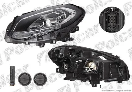 Фара основна Polcar 50L310-U