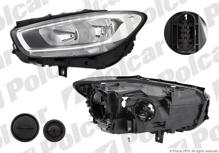 Фара основная Polcar 50L409-H (фото 1)