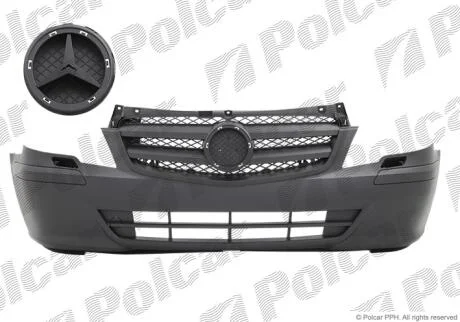 Бампер передний Polcar 50N10711