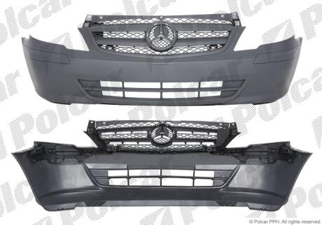 Бампер передний Polcar 50N1071J