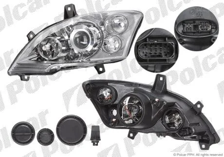Фара основная Polcar 50N1102E