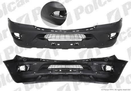 Бампер передний Polcar 50N207-2