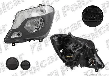 Фара основная Polcar 50N209LE